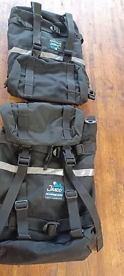 Vintage Jandd Mountain Pannier Bag Set Black 11 X 15 • $46.99