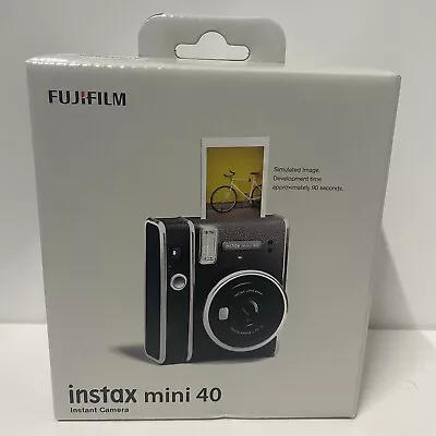 Fujifilm Instax Mini 40 Instant Camera- New • £89.99