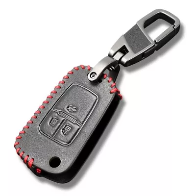 Leather Car Key Chain Case Key Cover For Opel Vauxhall ASTRA Corsa Meriva • $12.42