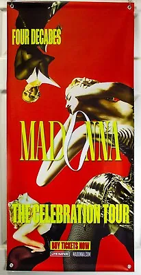 Madonna  The Celebration Tour  Vinyl Banner (100 X 50) Concert 2023 Promo Poster • $68