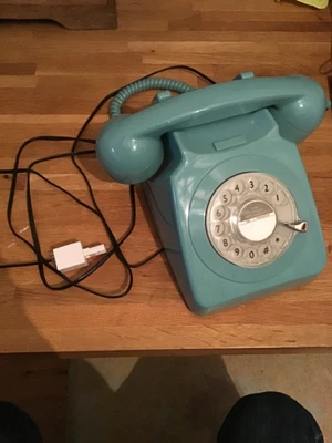 Rotary Dial Telephone Vintage Style Retro Phone Corded Landline - GPO 746 • £20