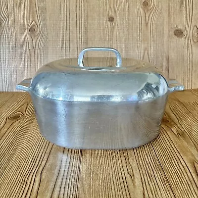 Vintage Wagner Ware Sidney 0 Magnalite 4265 Aluminum Roaster Dutch Oven Lid Pot • $135