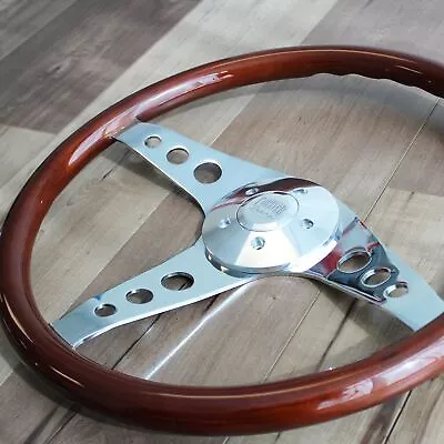 18 Inch Wooden Steering Wheel 3-Spoke (Freightliner Kenworth Peterbilt Volvo) • $146.30