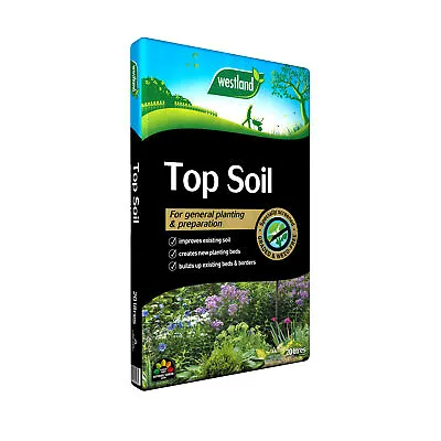 Westland Garden Top Soil High Quality Multi-Purpose 20L For Levelling Lawns • £8.99