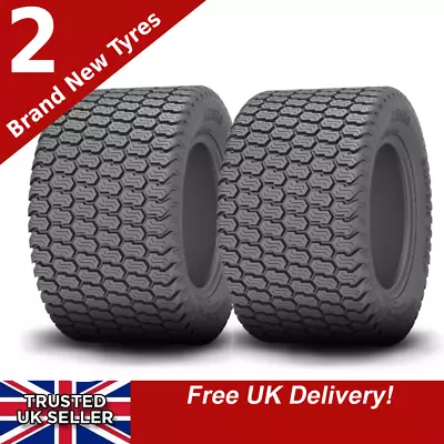 £99.99 • Buy Two New 20x10.00-10 4Ply Tyres Lawn Mower / Golf Buggy / Tractor / Turf 20x10 10