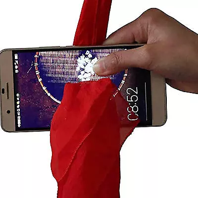 Through The Phone Silk Handkerchief Professional Magicians Scarves Tricks Prop • $6.80