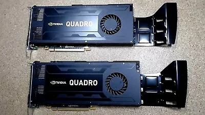 **LOT OF 2** Nvidia Quadro K4000 • $65