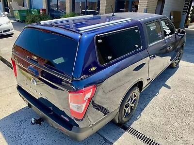 $4500 • Buy FORCE PRO Canopy For SsangYong Musso XLV (Long Tub) 2018+ Atlantic Blue #BAU