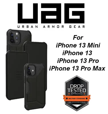 Urban Armor Gear (UAG) IPhone 13 Mini Pro Max Case Metropolis Folio Flip Cover • £39.99