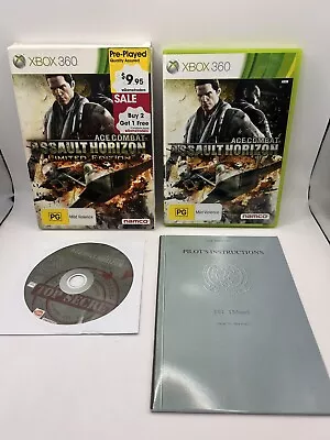 Ace Combat Assault Horizon Limited Edition Xbox 360 Boxed With Manual. Rare • $29.99