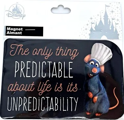 Disney Parks  Ratatouille Remy Car Magnet Unpredictability NEW   • $12.95
