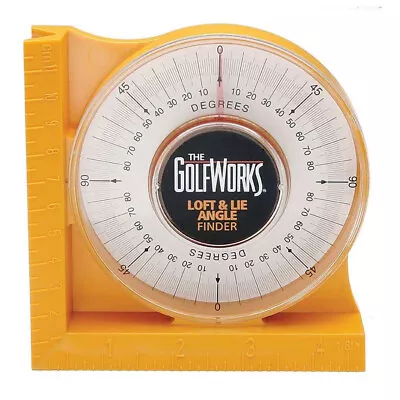 The GolfWorks Magnetic Golf Club Protractor Easily Measures Loft And Lie Finder • $36.98