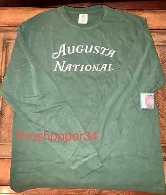 ANGC ULTRA RARE Members Only Masters Green Sweater XL Augusta National Golf NWT! • $599.99