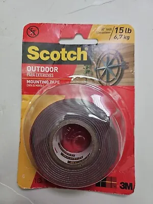 £14.68 • Buy Scotch Outdoor Mounting Tape 