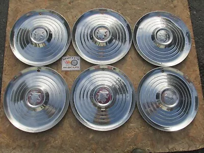 ✨1966 Ford Bronco 1952 1953 Mercury 15  Wheel Covers Hubcaps Lot Of 6✨ • $299.95