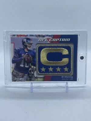 $19.99 • Buy Eli Manning 2012 Topps NFL Captain's Patch #NCP-EM New York Giants SEE PICS