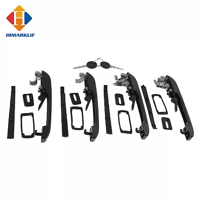 4Pcs Door Handles Exterior Front Rear Set For 1982-1988 VW Quantum Scirocco • $49.58