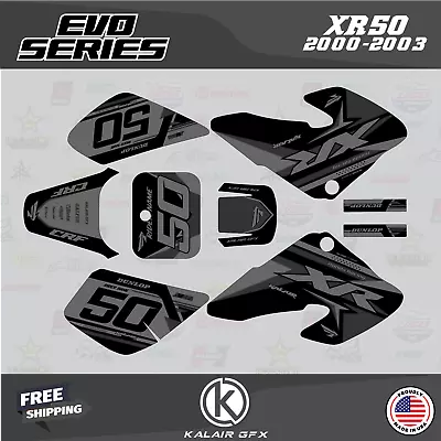 Graphics Kit For HONDA XR50 (2000-2003) XR 50 Evo - Smoke • $48.99