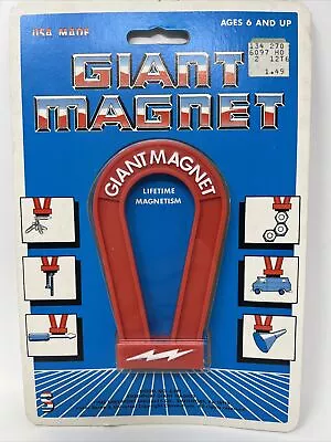 Vintage 1985 The Original Giant Magnet Smethport Specialty #6.097 Sealed • $35