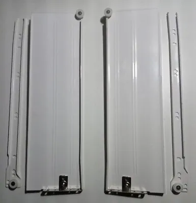 HD Metal Drawer Box Slide Runner Kitchen Cabinet Unit Metal Pair Sides 118x400mm • £8.50