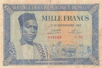 Mali 1000 Francs 1960 • $5