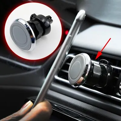 Auto Air Outlet Cell Phone Magnet Mount Bracket Holder Telephone Stand Support • $12.83