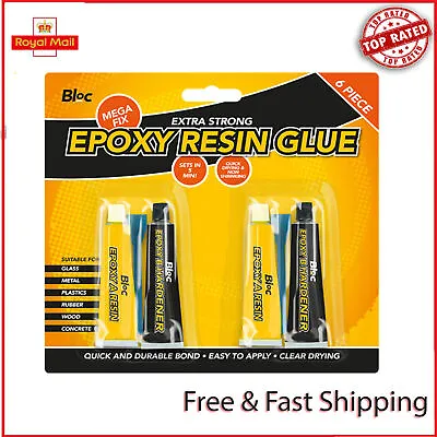 £2.69 • Buy Repair Epoxy Permanent Adhesive Resin & Hardener Glue Metal,Plastic,Glass,Wood