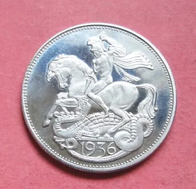 A Scarce 1936 Edward VIII Proof Pattern Crown Coin • £16.95