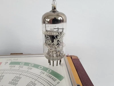 $12.99 • Buy Amperex 7HG8 Vacuum Tube Trumpeter Artwork Vintage USA Radio Electron Tube