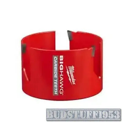 Milwaukee 4-1/4  BIG HAWG Hole Saw With Carbide Teeth - 49-56-9255 • $26.49