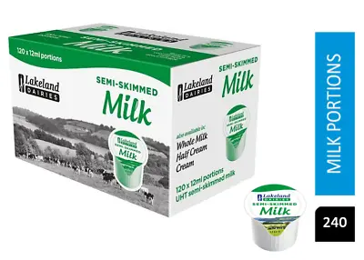 Long Life Lakeland Semi Skimmed Milk Jiggers 2 X 120 Pots {240 Pots Offer} • £15.49