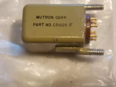 Mutron Corp C51605-f 300w Vdc • $29.99