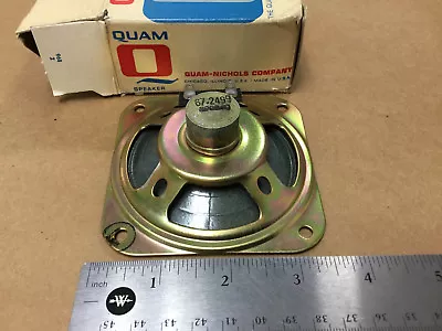 1  Pc  Quam Nichols  67-2499  Loudspeaker • $5.95