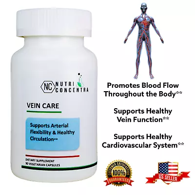 Vein Supplement 90 Capsules 750 Mg Clean Vein Increase Vein Elasticity. • $23.75