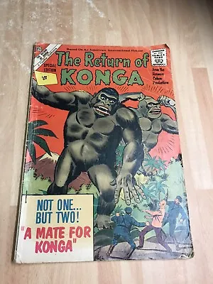 Charlton Comics. “ The Return Of Konga”.  #1 Vol 1 / 1962 Special Edition. • £7