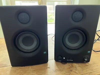 PreSonus Eris E3.5 BT Active Media Reference Monitors With Bluetooth. Plus Cable • £70