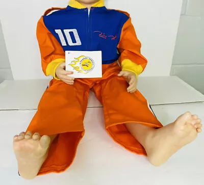 Vintage Youth Ricky Rudd Fire Suit Costume Sz 24 Month Winning Moves USA #10 NWT • $14.25