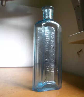 Barrow Evans Hair Restorer Lt Cornflower Blue Hand Blown Hair Bottle • $30