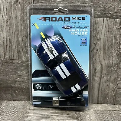 Road Mice ROADMICE Ford Mustang GT Wireless Mouse NOS Untested AS IS RARE HTF • $149.99