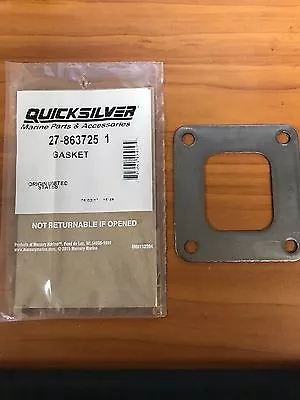 OEM MerCruiser Exhaust Elbow Riser Gasket Fresh Water Cool Block Off 27-8637251 • $15.90