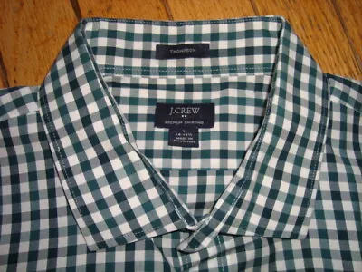 J.crew Men 100% Cotton Longsleeves Thompson Shirt Size Large Worn Once! • $22.99
