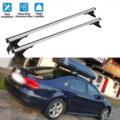 48  Car Top Roof Rack Cross Bar Luggage Cargo Carrier For Volkswagen Passat Golf • $151.12