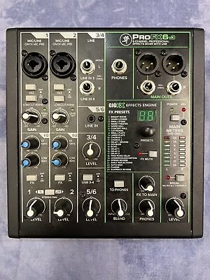Mackie ProFX6v3 6-Channel Sound Reinforcement Mixer Tested • $129.99