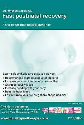 Fast Post Natal Recovery: Self Hypnosis 2005 New DVD Top-quality • £2.65