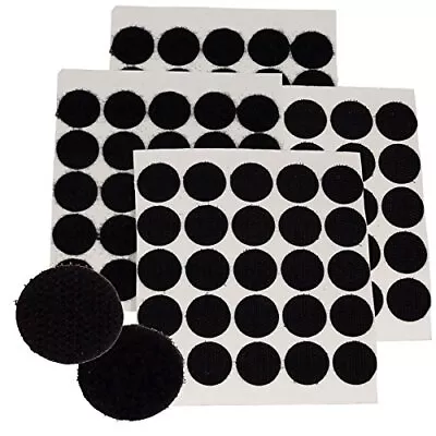 BlueDot Trading Hook & Loop Fastener Sticky Dot Adhesive Backed Coins Perfec... • $3.49