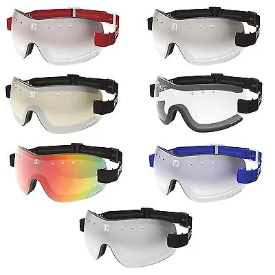 NEW- KROOPS 13-FIVE Horse Riding Racing Jockey Goggles | 100% UV400 Lenses • £29.95