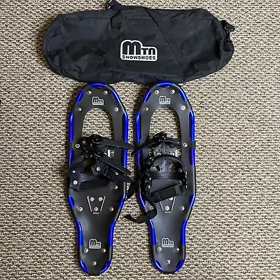 MTN Snowshoes 26.5  W/ Carrying Case Hiking Winter Climbing Ice Shoes • $44.99