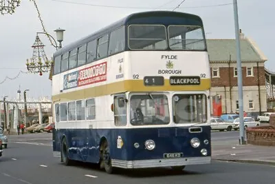 Bus Photo - Fylde Borough Transport 92 646KD Atlantean Ex Merseyside PTE • £1.19
