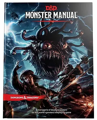 $59.22 • Buy D&D Dungeons And Dragons Monster Manual Core Rules 5th Edition Hardcover Book