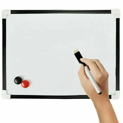 The Box Everyday A4 Dry Wipe Magnetic Whiteboard - White • £3